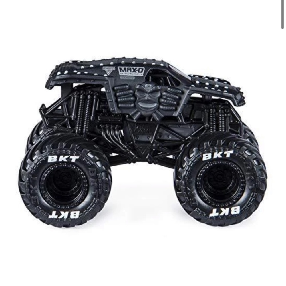 Spin Master Monster Jam Max-D Black Truck 1:64